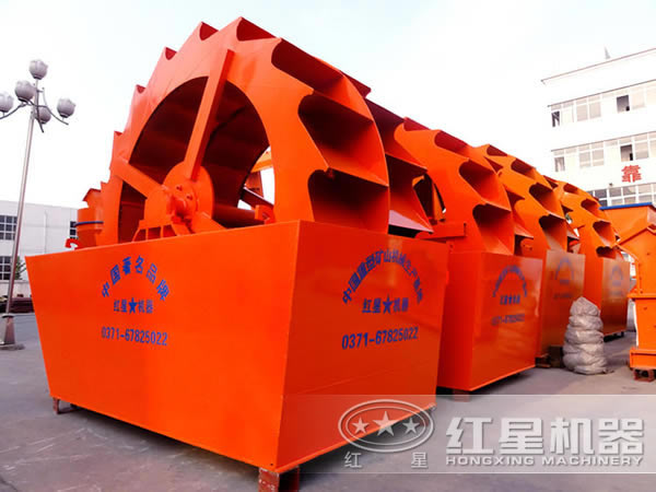 雙葉片水輪式洗砂機(jī) 雙葉片水輪式洗砂機(jī)