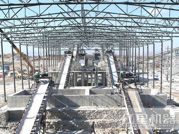 河南500t/h青石破碎生產(chǎn)線現(xiàn)場圖3 河南500t/h青石破碎生產(chǎn)線現(xiàn)場圖3