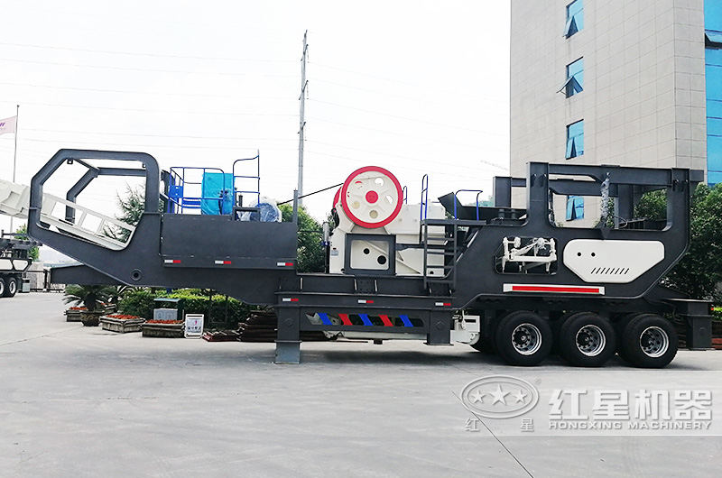 時產(chǎn)30-300噸流動式磕石子機 時產(chǎn)30-300噸流動式磕石子機