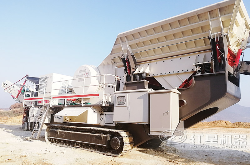 履帶移動沙石機 履帶移動沙石機