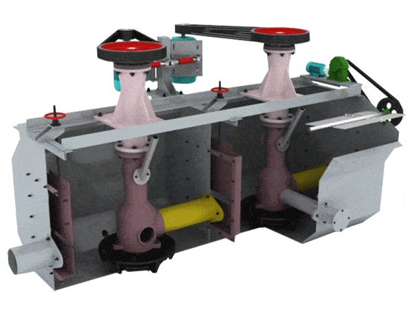 bf浮選機(jī)工作原理圖 bf浮選機(jī)工作原理圖