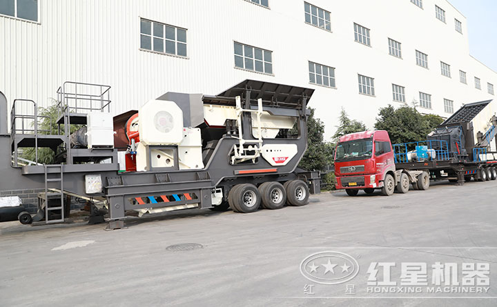 輪胎移動破碎站 輪胎移動破碎站