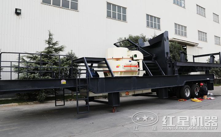 流動鵝卵石制砂機可配多種制砂主機,型號多樣