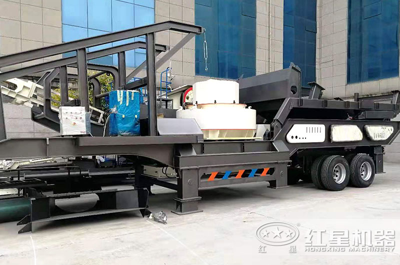 移動(dòng)制砂破碎機(jī)實(shí)拍圖 移動(dòng)制砂破碎機(jī)實(shí)拍圖