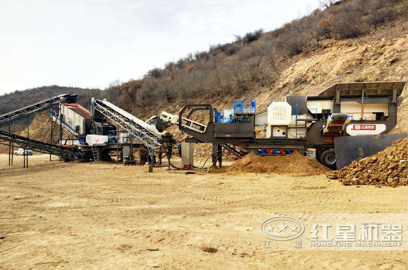 河南信陽全自動(dòng)流動(dòng)碎石打沙機(jī)生產(chǎn)線現(xiàn)場 河南信陽全自動(dòng)流動(dòng)碎石打沙機(jī)生產(chǎn)線現(xiàn)場