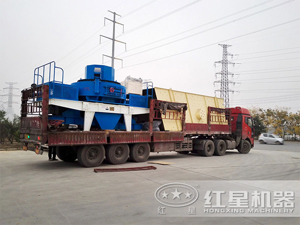 花崗巖制砂設備發貨 花崗巖制砂設備發貨