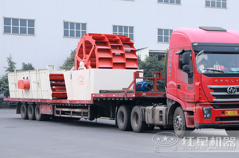 洗沙機工廠直銷、發往河南周口