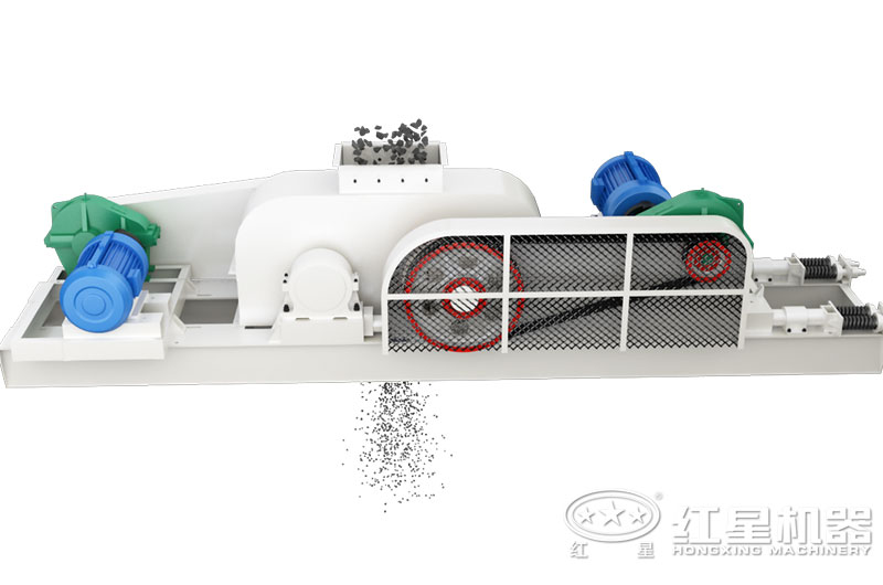 雙輥破碎機3D工作圖 雙輥破碎機3D工作圖