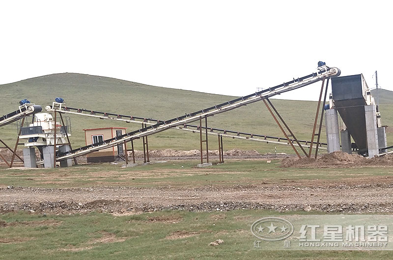 沖擊式制砂機工作現(xiàn)場圖 沖擊式制砂機工作現(xiàn)場圖