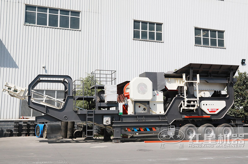 顎破移動式碎石機 顎破移動式碎石機