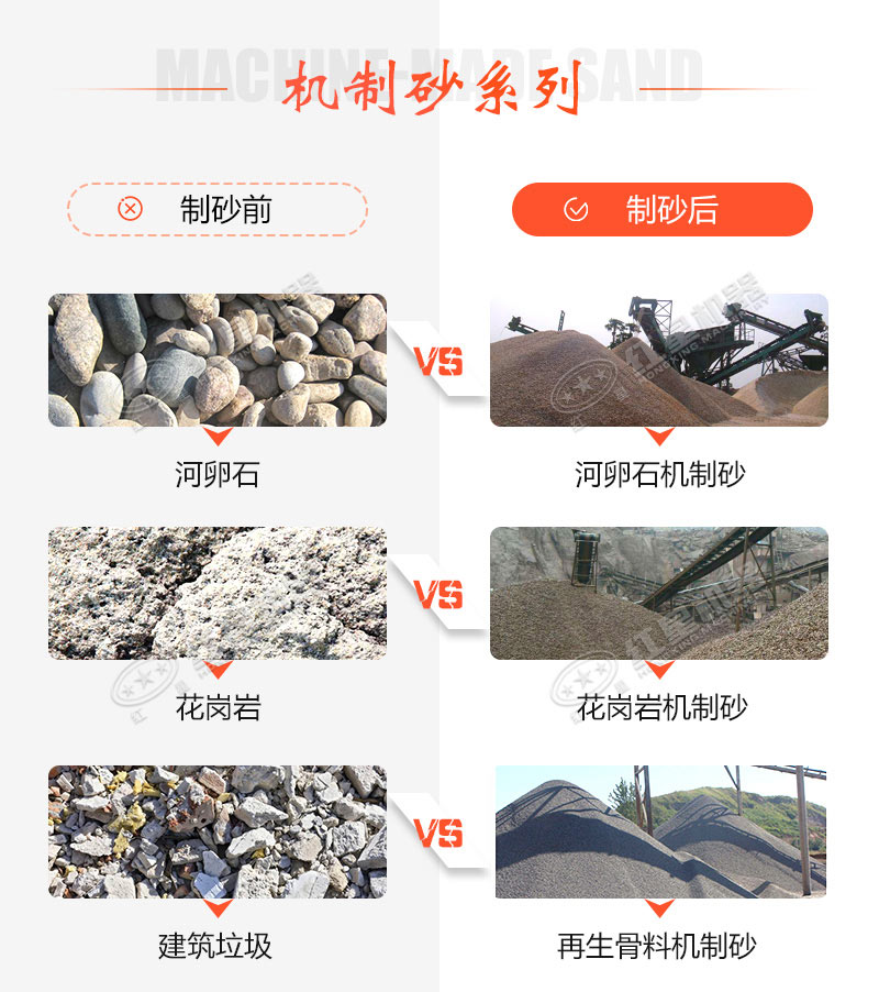 機(jī)制砂原料 機(jī)制砂原料